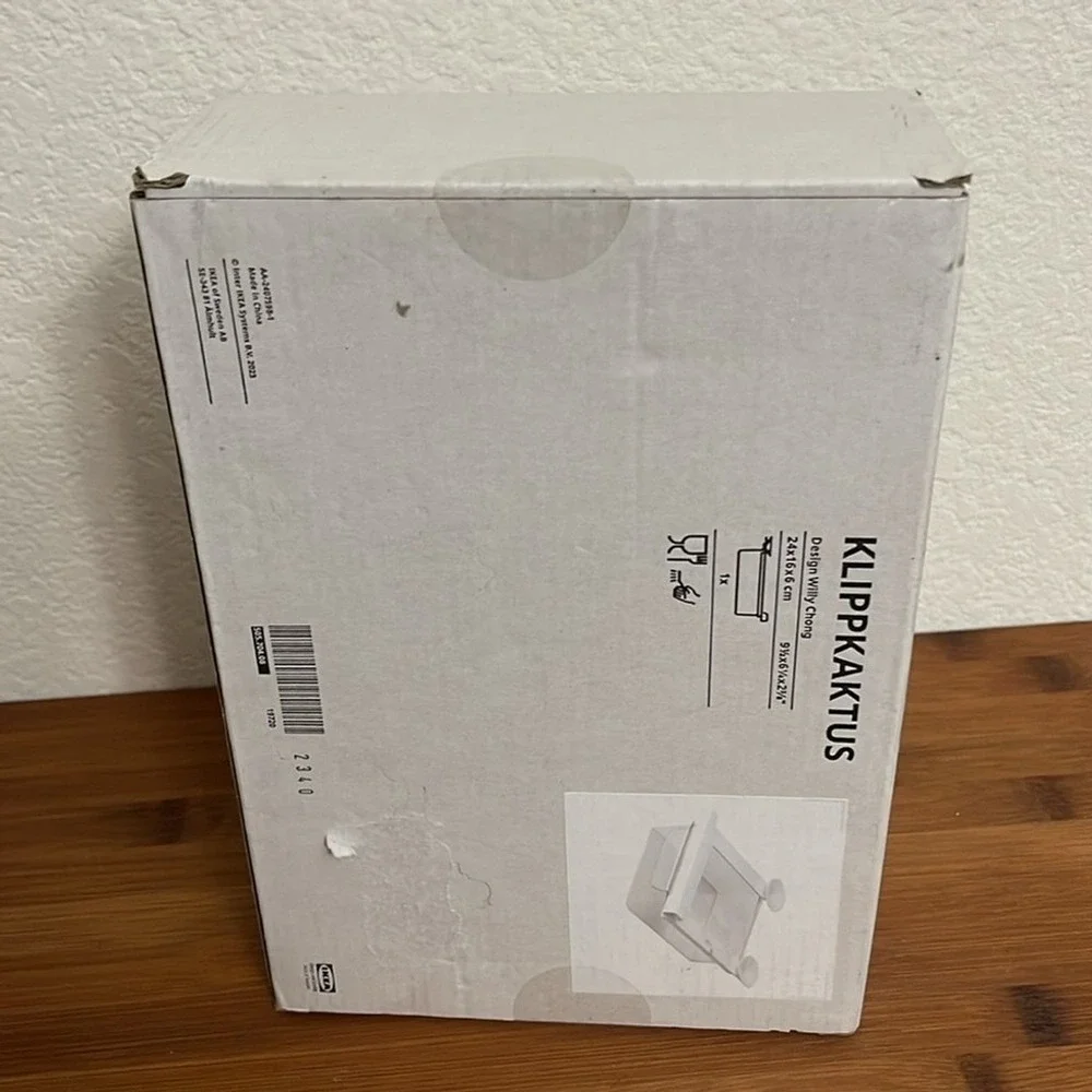 IKEA‎ KLIPPKAKTUS Refrigerator Organizer Drawer Clear 505.704.08 Willy Chong NEW